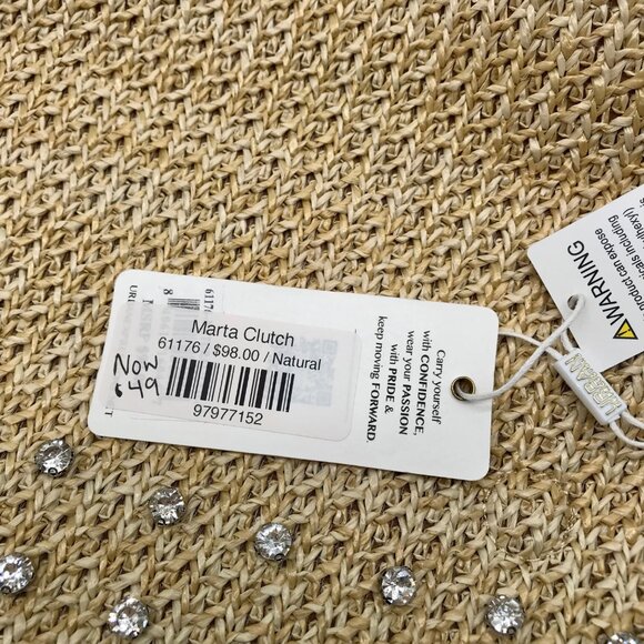 Urban Expressions Natural Marta Clutch - Picture 10 of 11